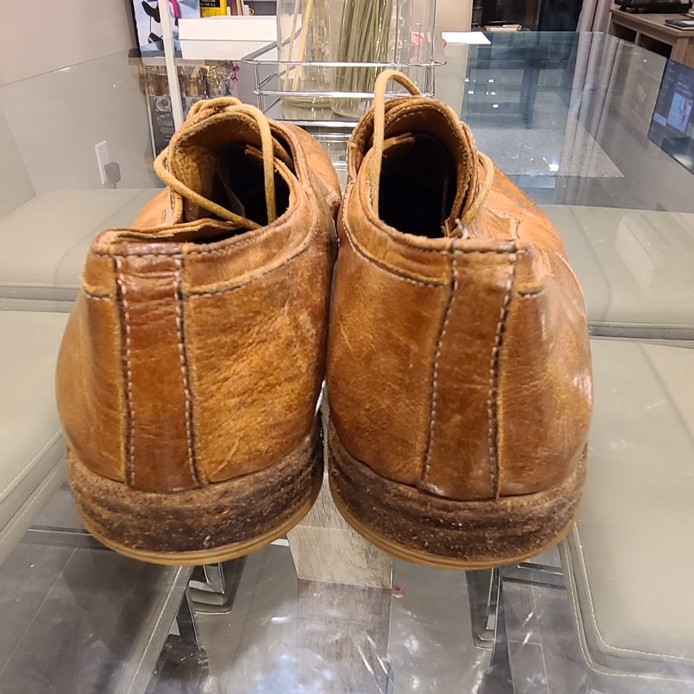 Officine Creative Mens brown 'distressed' shoes - Picture 6 of 6